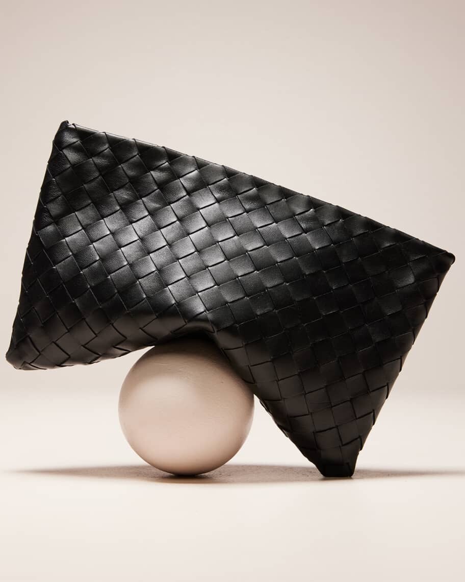 

Сумка-клатч Intrecciato Flat Pouch среднего размера Bottega Veneta