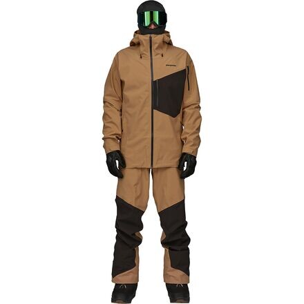 

Брюки-комбинезоны SnowDrifter мужские Patagonia, цвет Grayling Brown