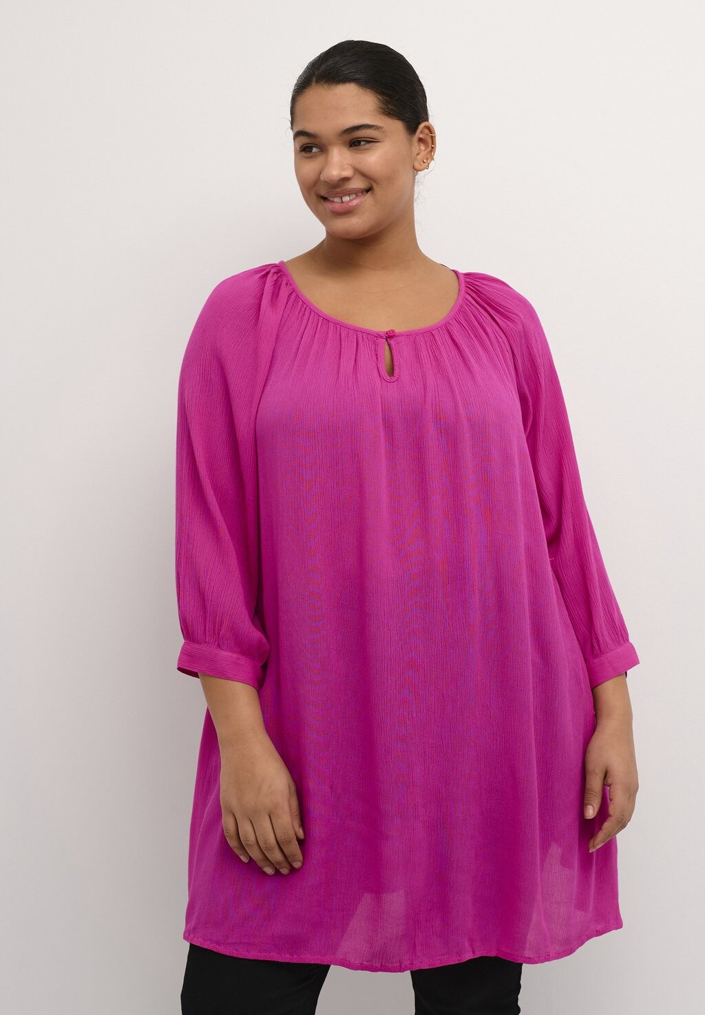 

Туника Kaffe Curve Cami, фуксия