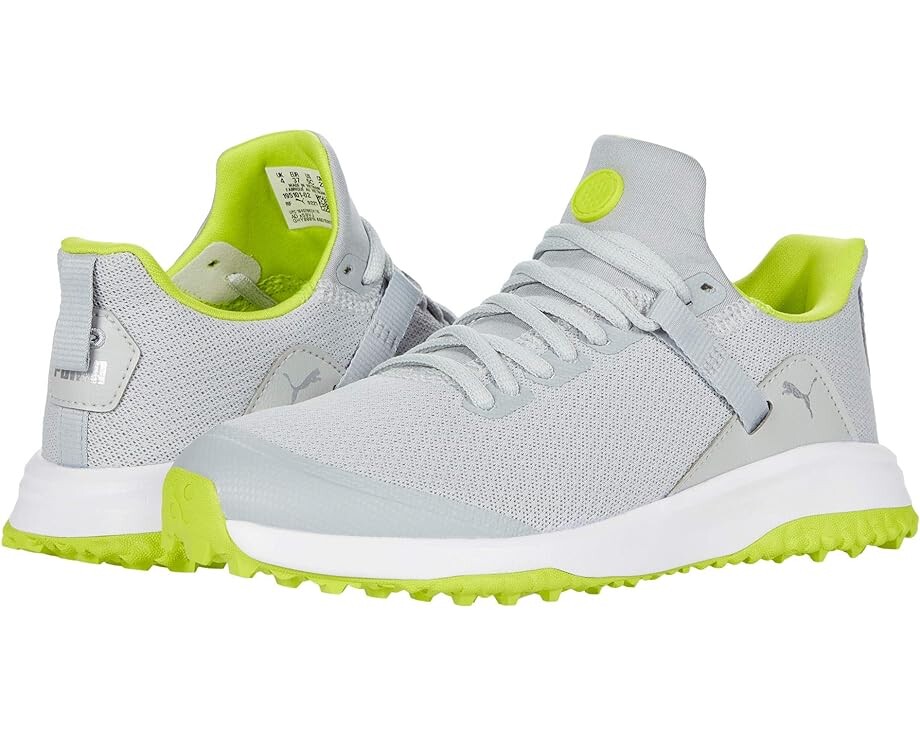 

Кроссовки Puma Fusion Evo Golf Shoes, цвет High-Rise/Limepunch