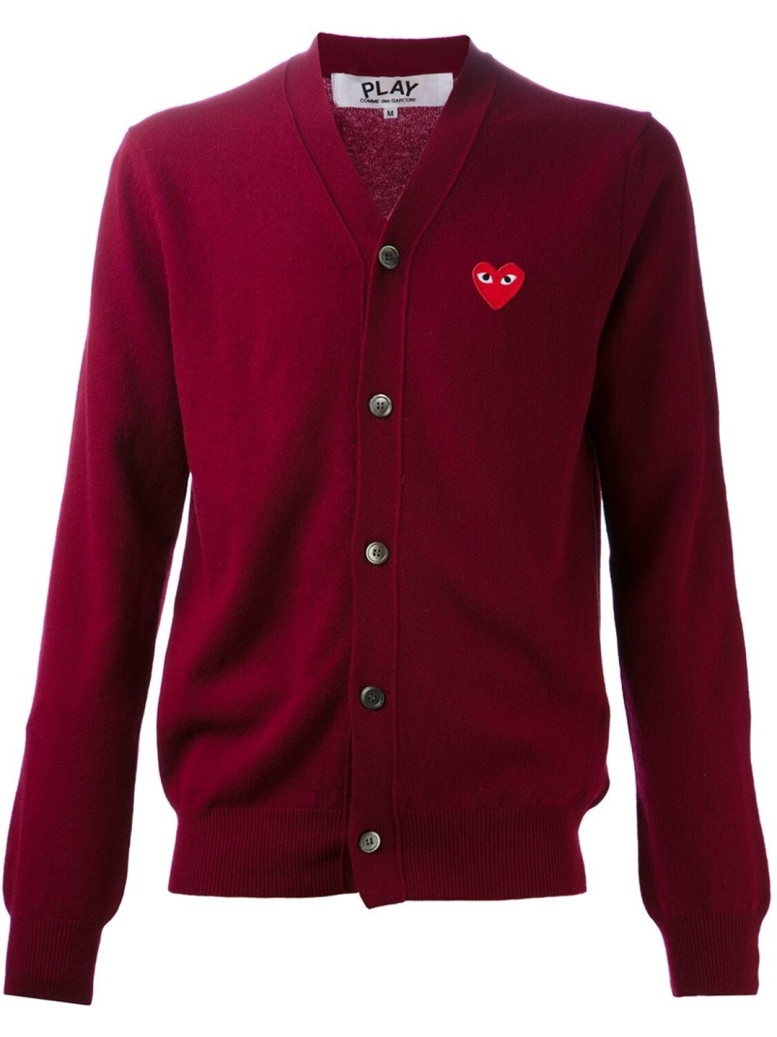 

Классический кардиган Comme Des Garçons Play, красный
