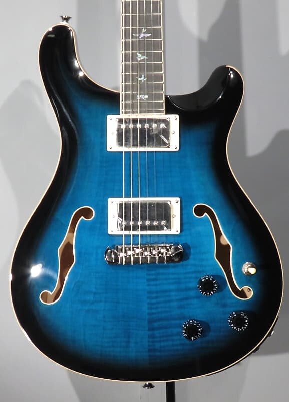 

Электрогитара PRS SE Hollowbody II Piezo 2022 Peacock Blue Burst