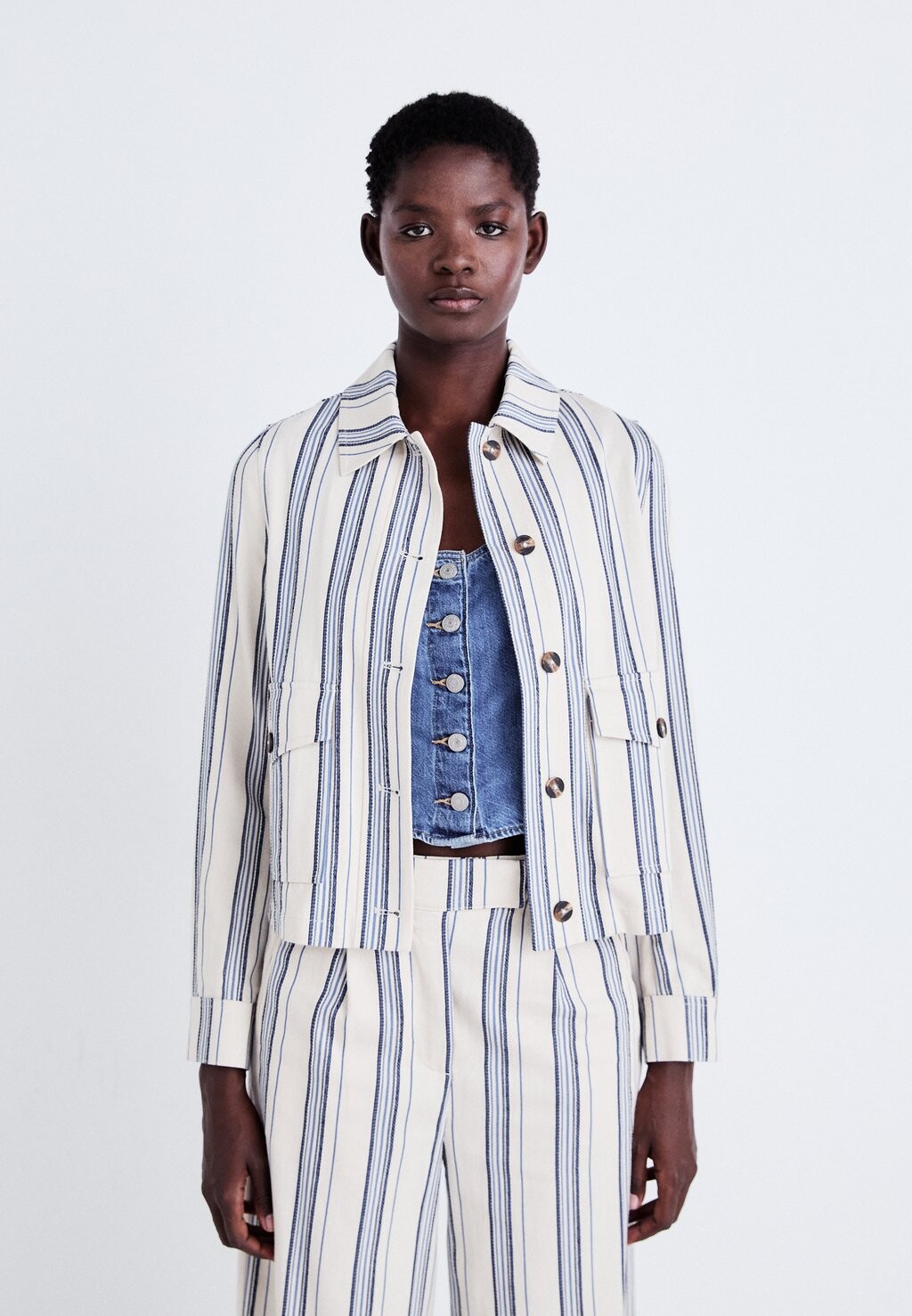 

Джинсовая куртка Bea Pepe Jeans, синий