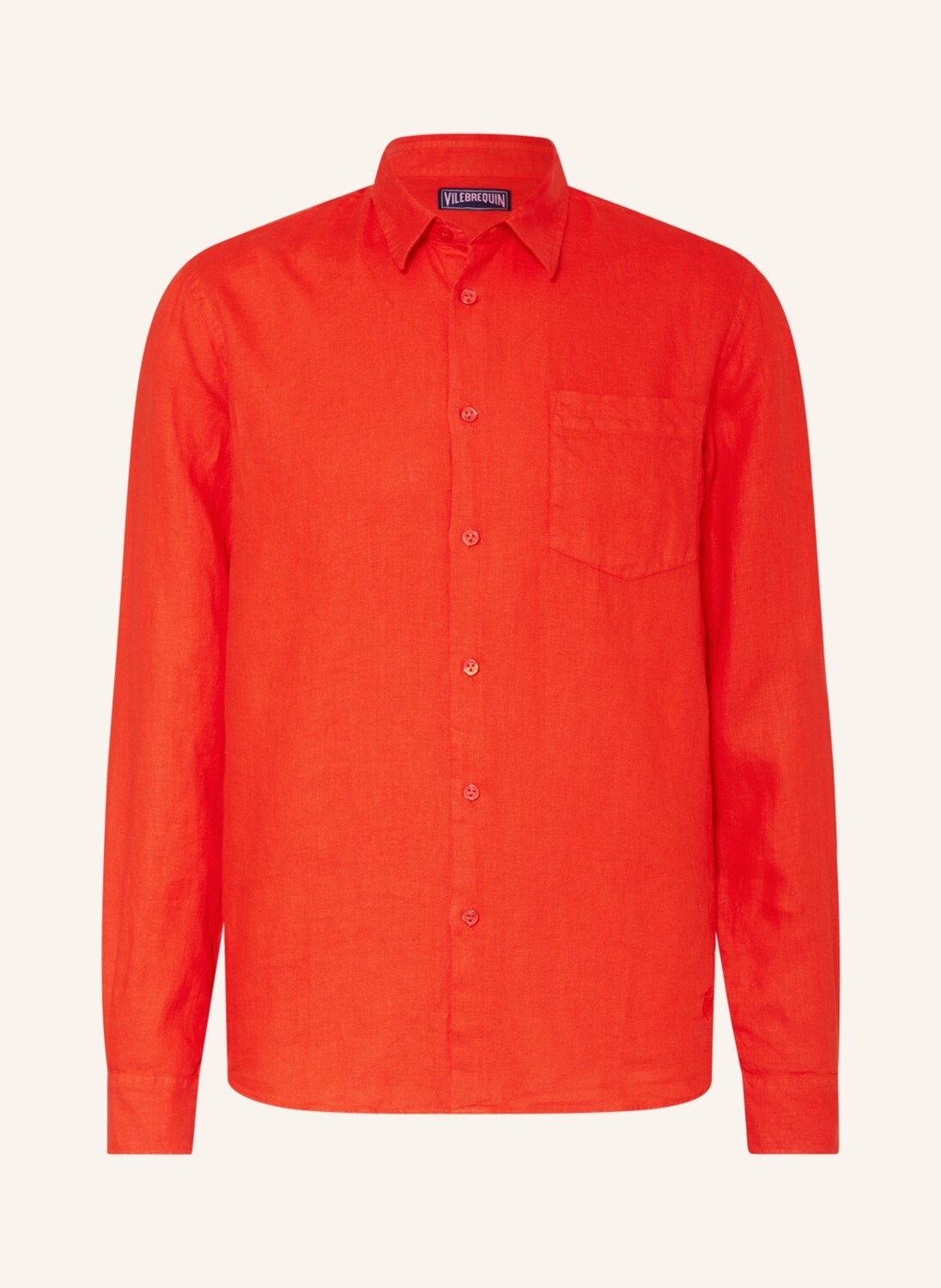 

Рубашка VILEBREQUIN Slim Fit, оранжевый
