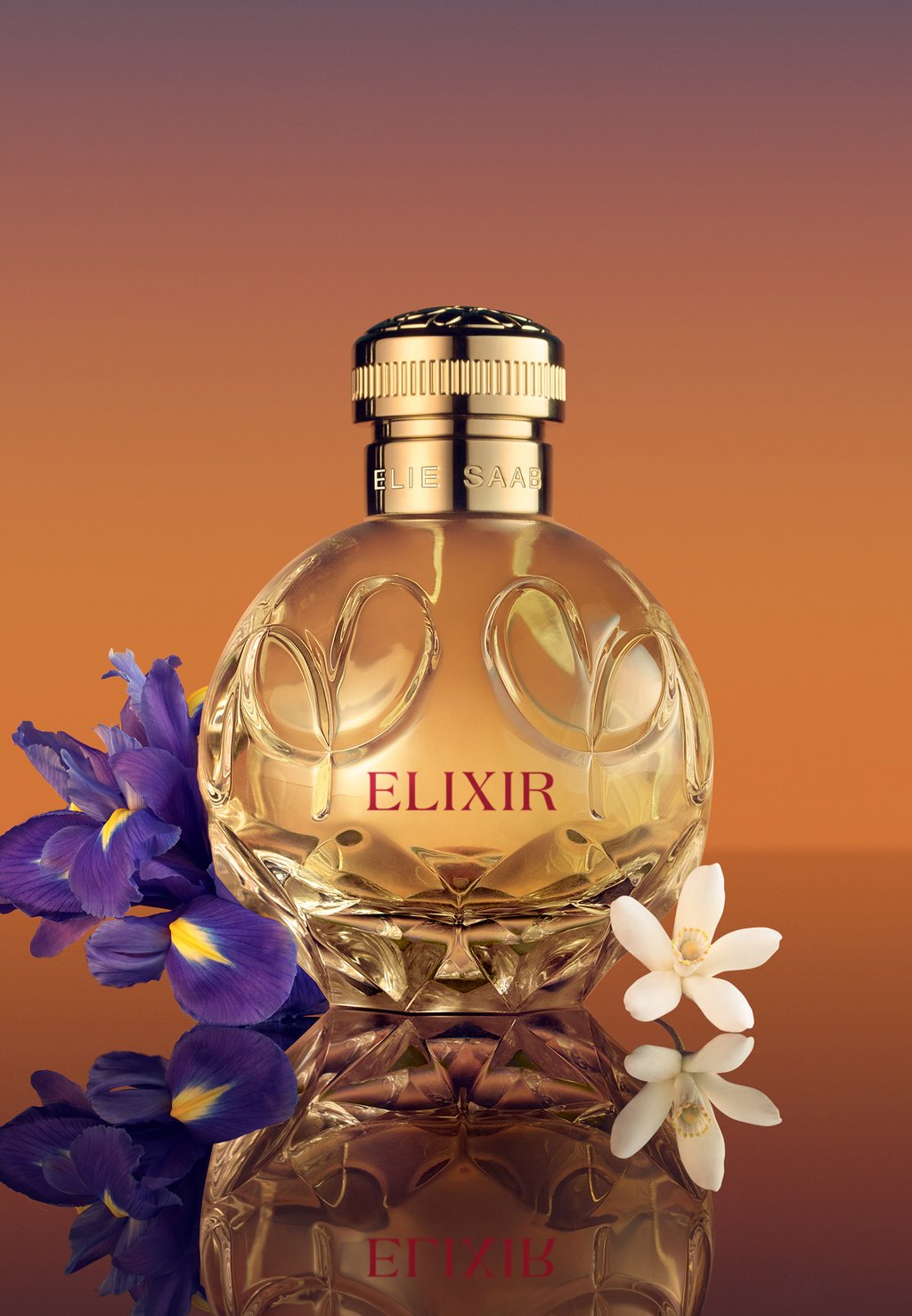 Парфюмированная вода elixir. Рив Гош Elie Saab духи. Духи Элисаб. Духи Elie Saab золотое яблоко. Les ingredients Парфюм.