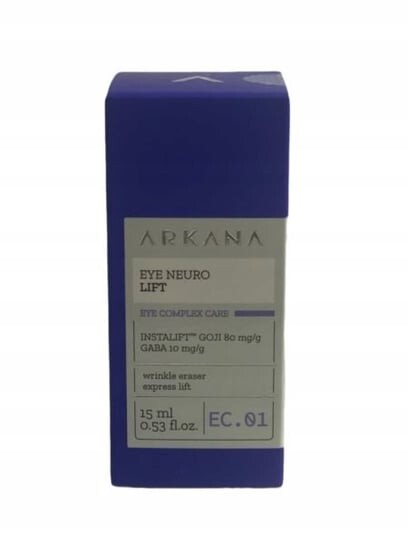 

Нейросырь для области вокруг глаз, 15 мл Arkana, Eye Neuro Lift
