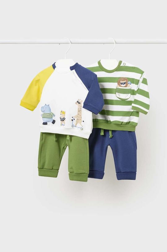 Mayoral Newborn Комплект одежды для новорожденного, 2 шт., зеленый