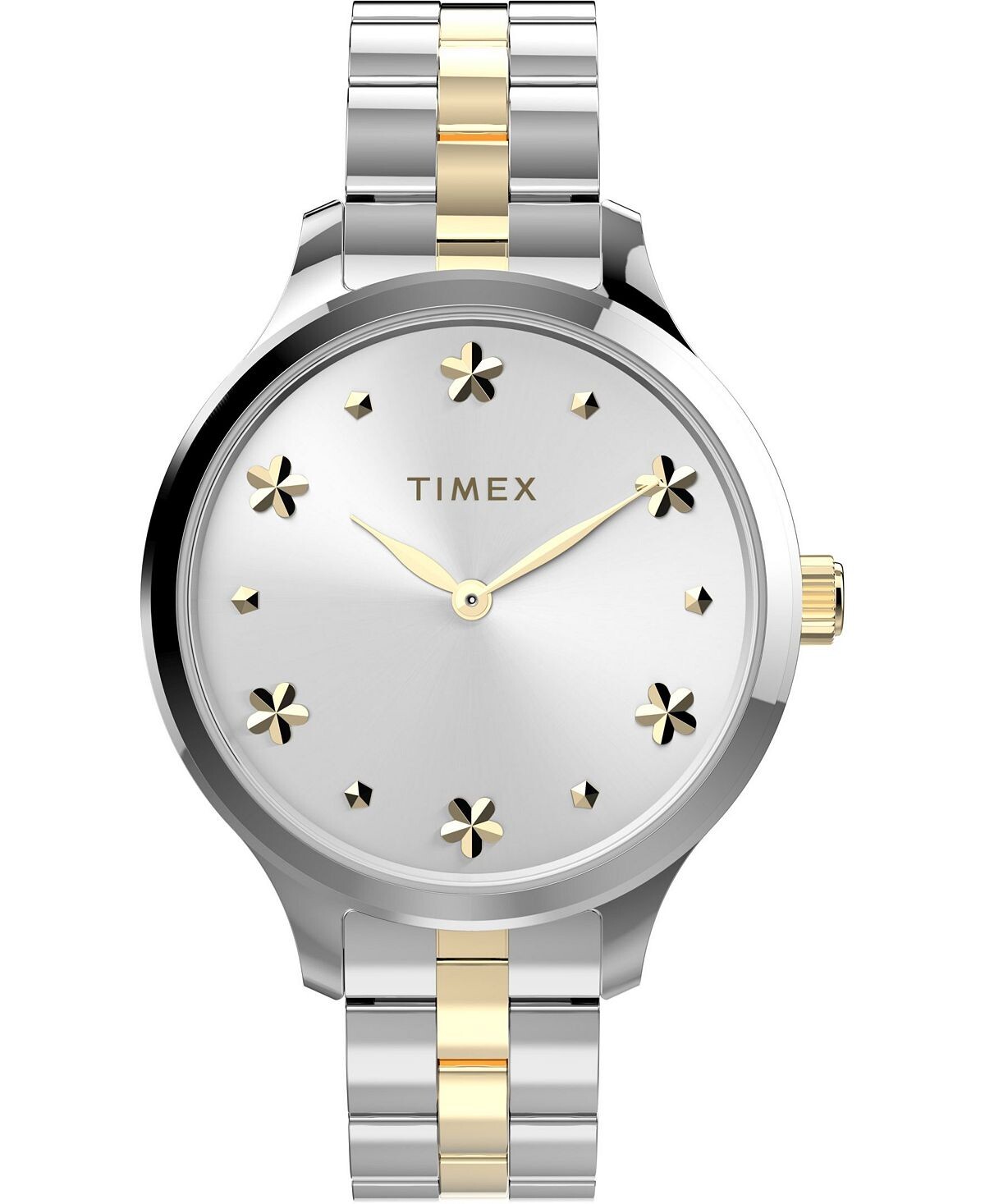 

Женские двухцветные часы Peyton с браслетом из нержавеющей стали, 36 мм Timex