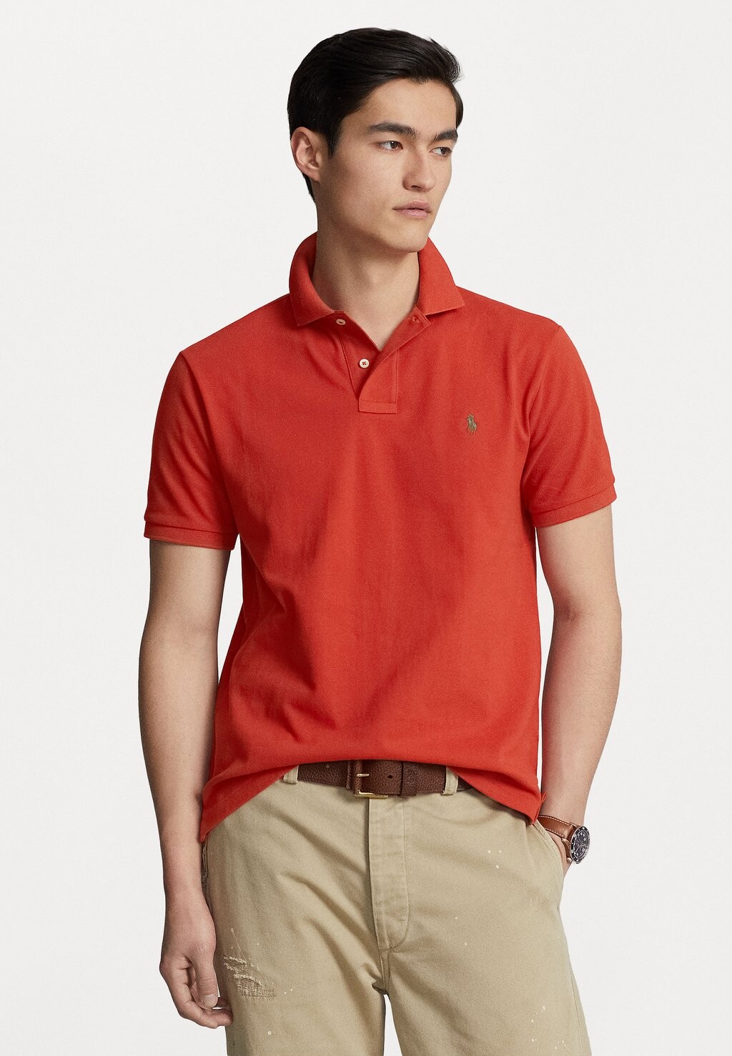 

Поло КОРОТКИЙ РУКАВ Polo Ralph Lauren, спортивный оранжевый