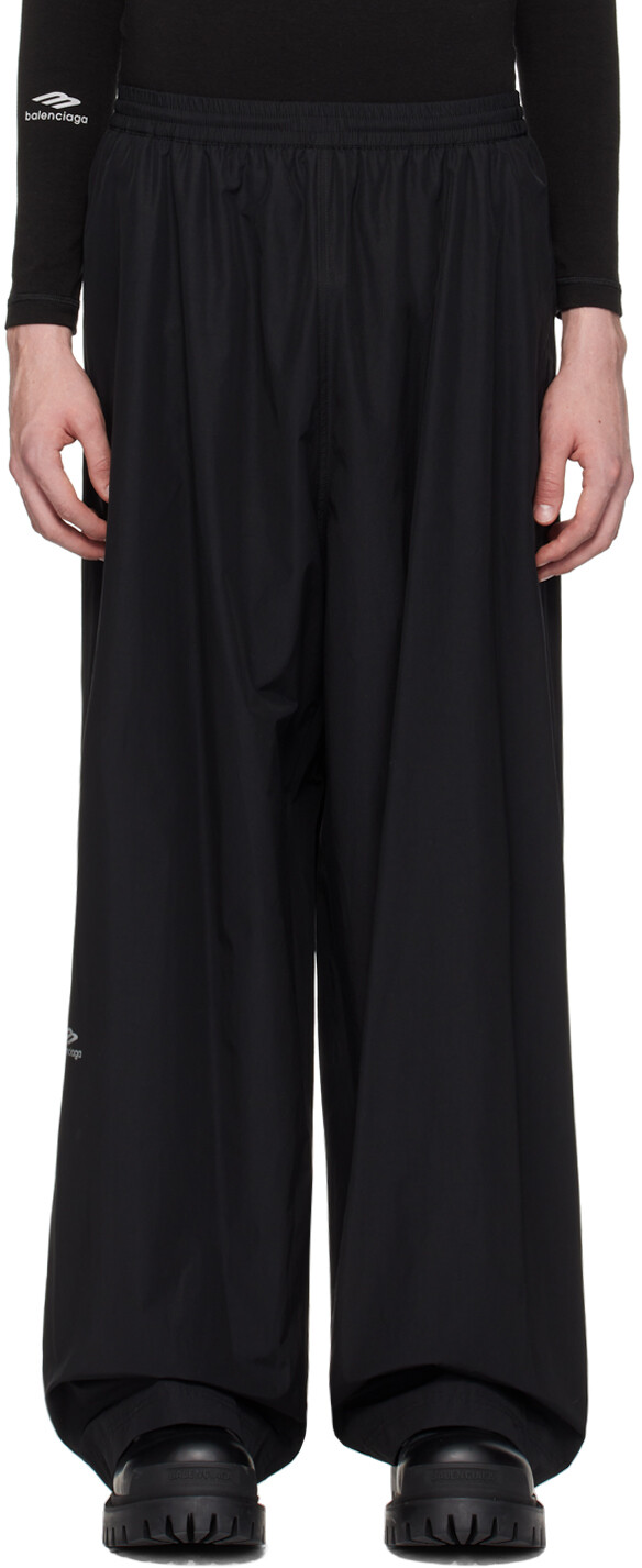 

Черные лыжные спортивные штаны Balenciaga