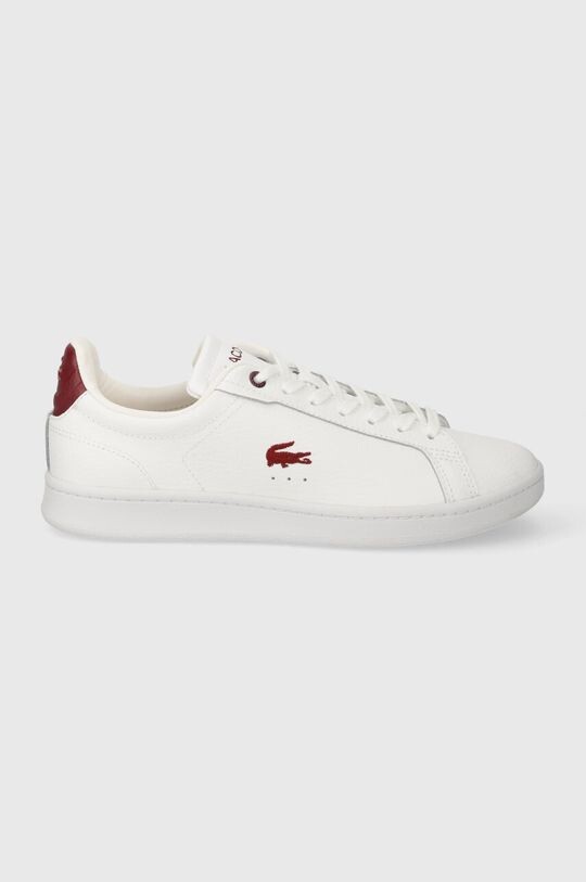 Кроссовки Carnaby Pro Leather Lacoste, белый кроссовки lacoste carnaby evo белый