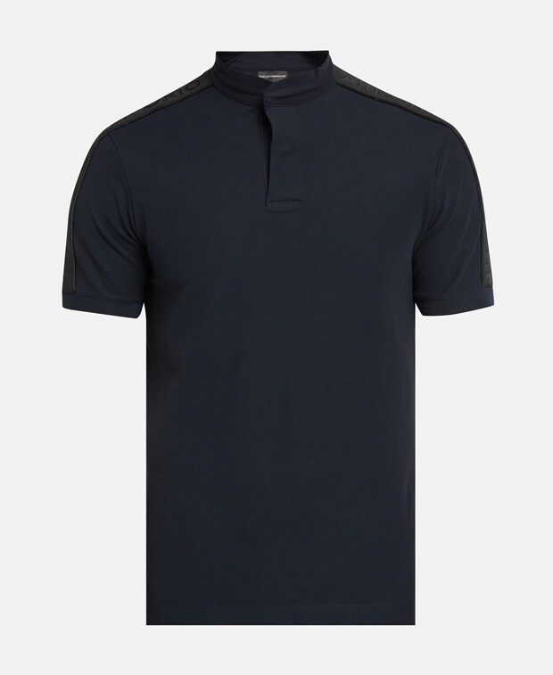 

Рубашка поло Emporio Armani, темно-синий