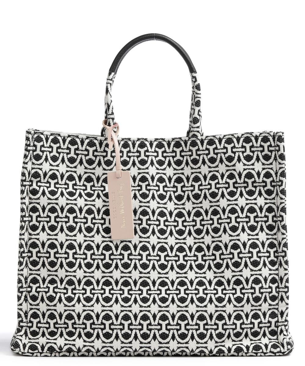 

Сумка-шопер Never Without Monogram, хлопок Coccinelle, черный