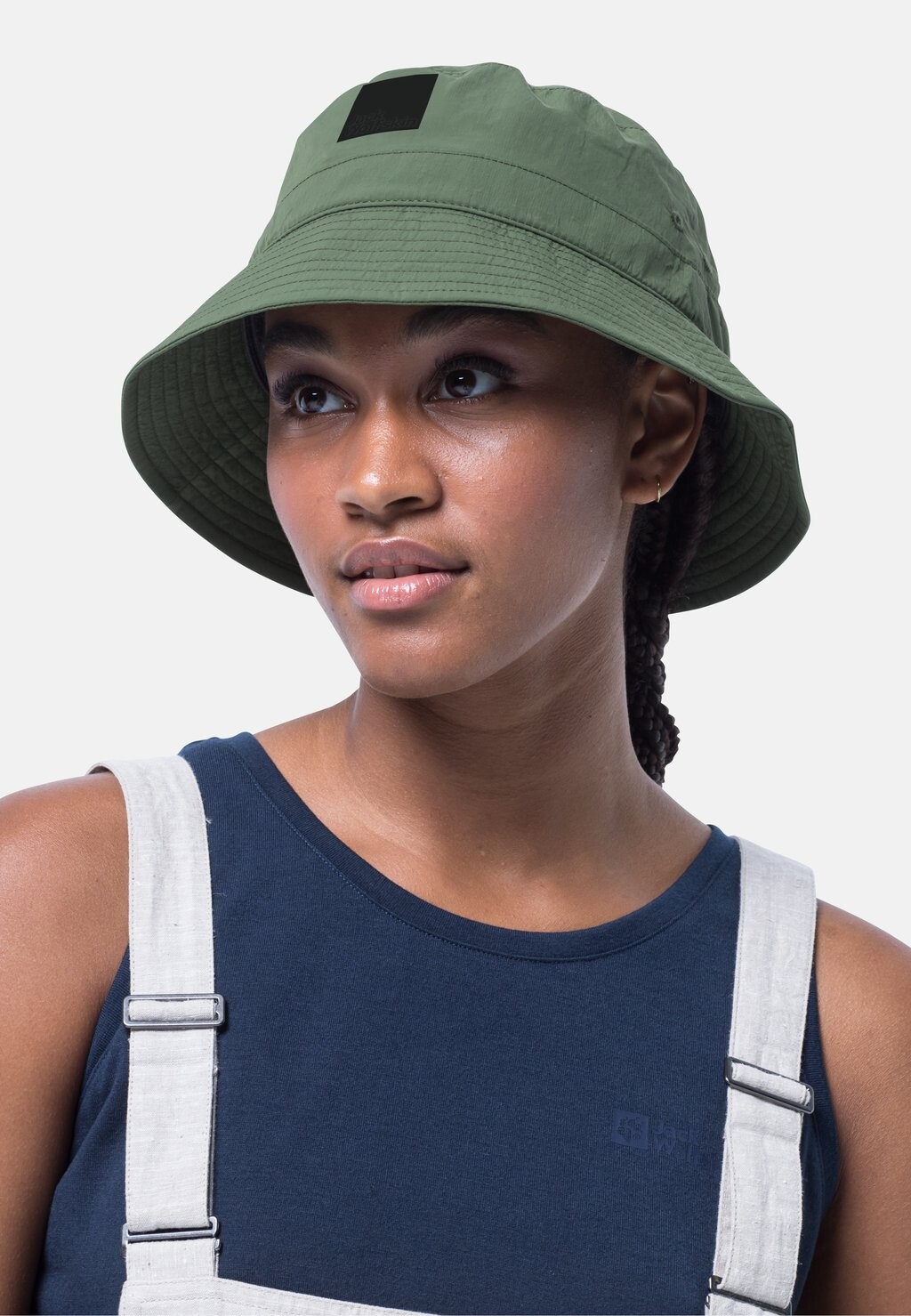 

Панама LIGHTSOME BUCKET Jack Wolfskin, цвет greenwood