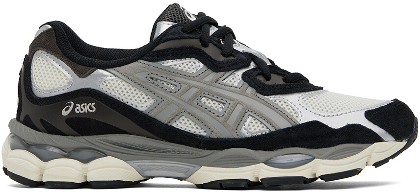 

Черно-белые гелевые кроссовки NYC Asics