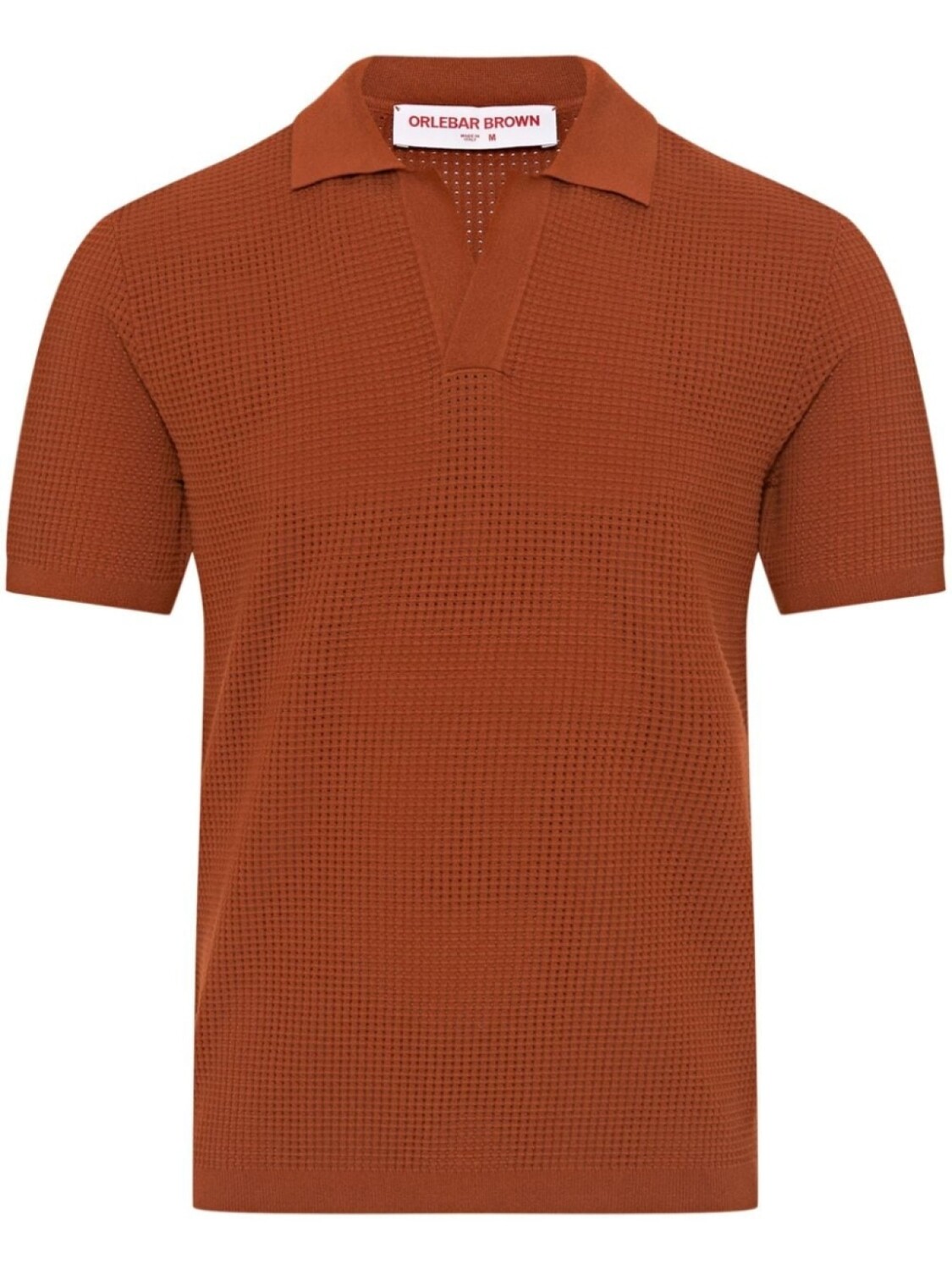 

Orlebar Brown рубашка поло Roddy, коричневый