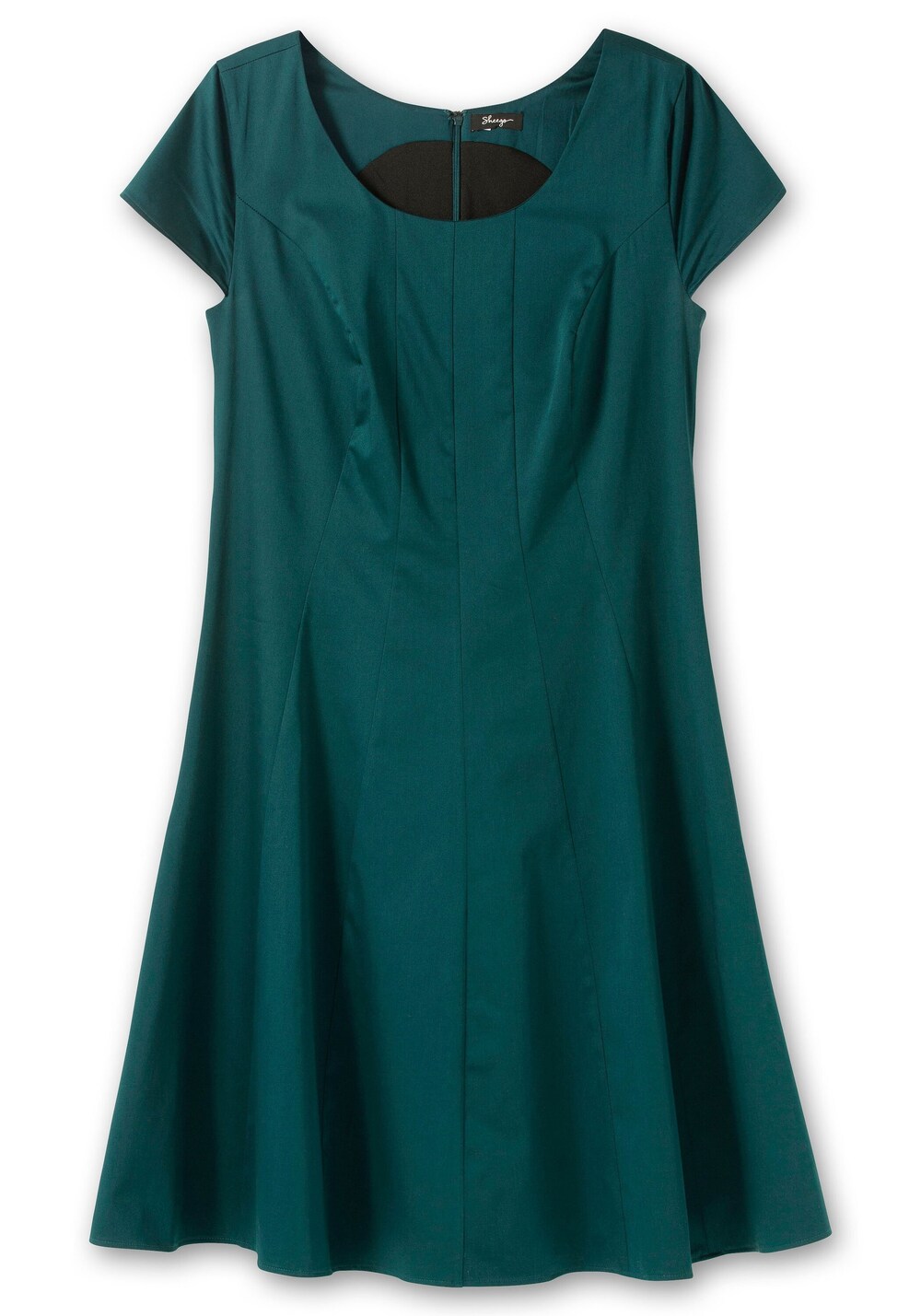 Коктейльное платье SHEEGO, темно-зеленый