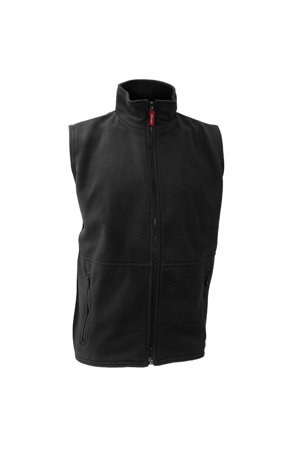 Флисовая утепленная куртка Active Anti-Pilling Result, черный