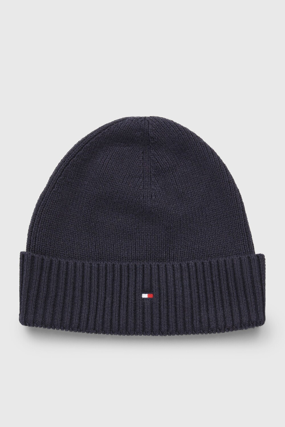 

Синяя шапка-бини с флагом Essentials Tommy Hilfiger, синий