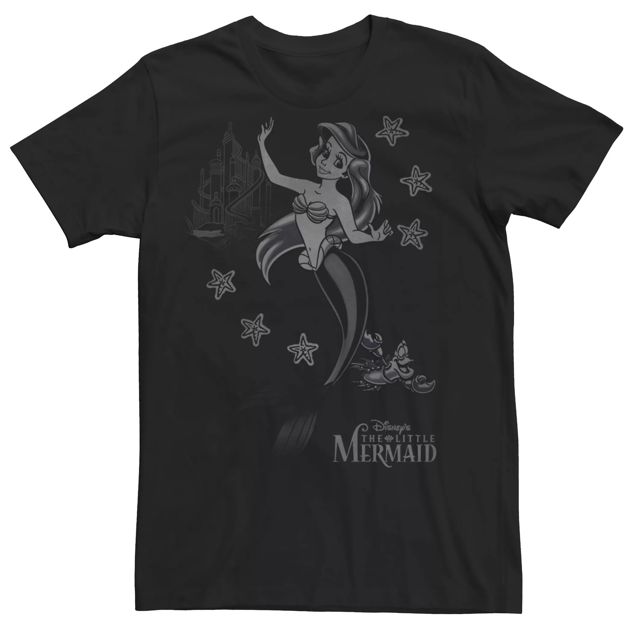 Мужская футболка Disney's The Little Mermaid Ariel