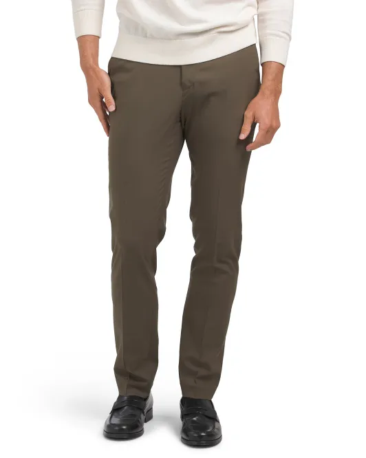 

Узкие брюки с плоской передней частью Perry Ellis Portfolio, цвет Deep