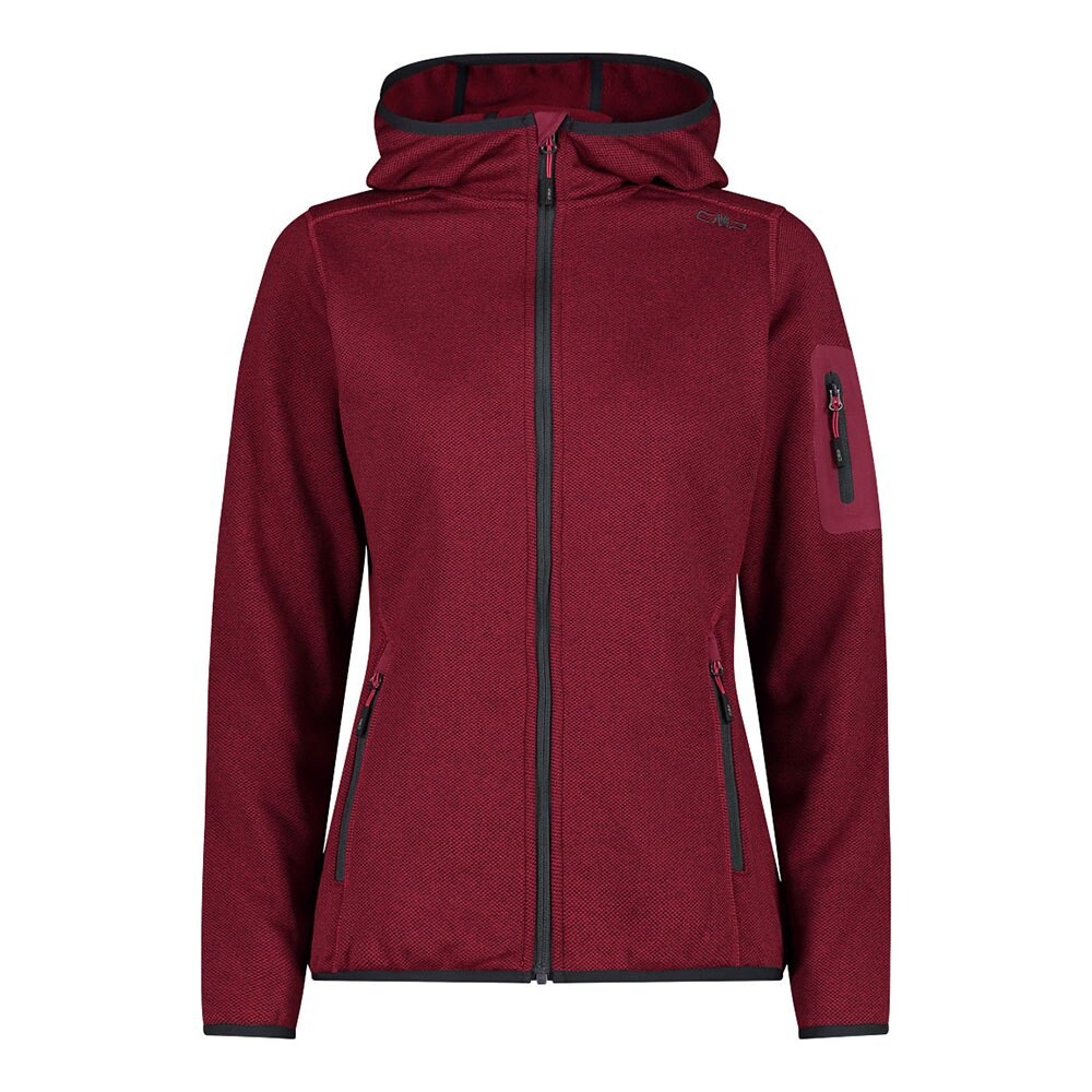 

Куртка CMP 3H19826 Hooded Fleece, красный