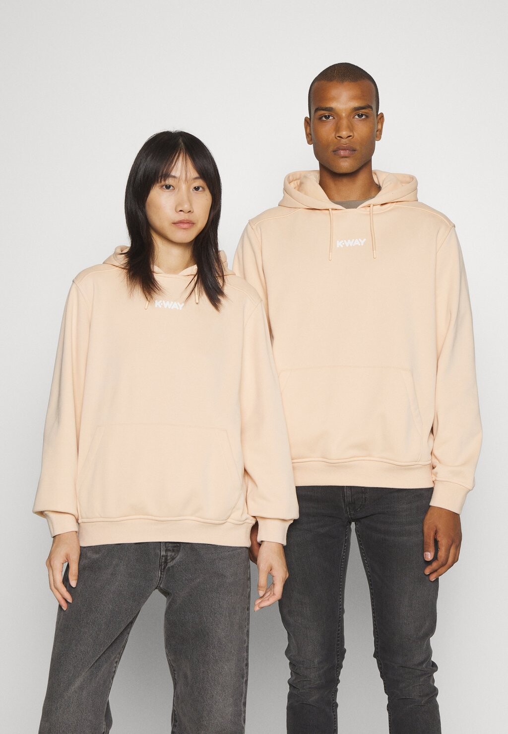 

Толстовка ЭКСКЛЮЗИВНЫЙ JASON BRUSHED UNISEX K-Way, розовый янтарь