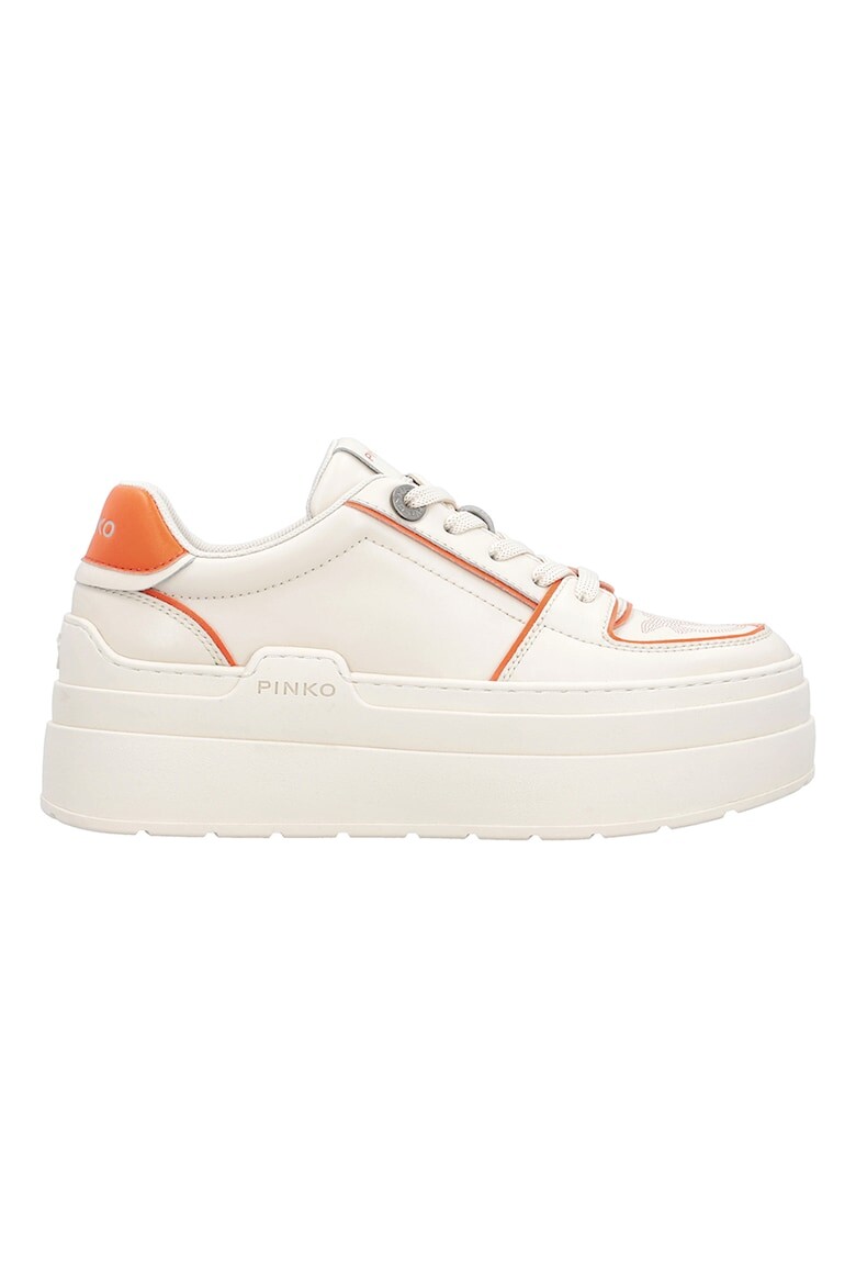 

Туфли Greta из кожи и экокожи Pinko, белый