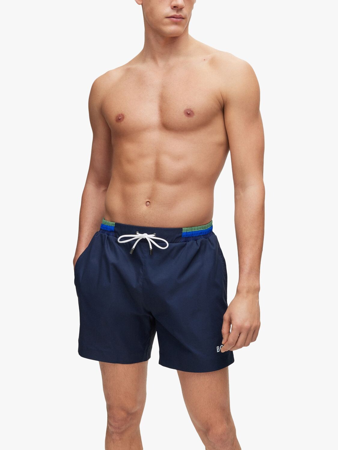

Шорты для плавания HUGO BOSS Ripstop, темно-синие