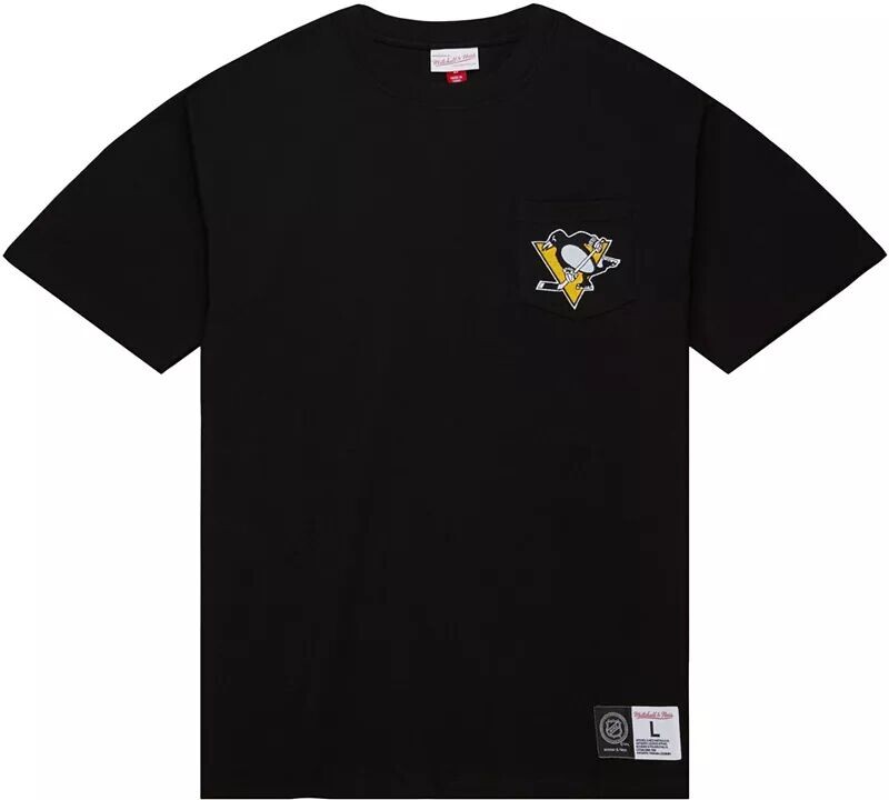 

Черная футболка с карманом Mitchell & Ness Pittsburgh Penguins