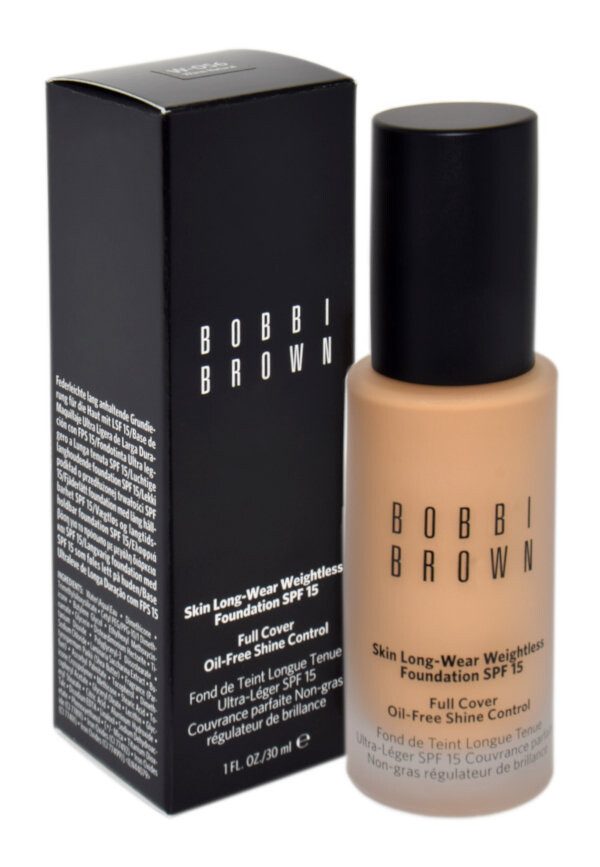 

Bobbi Brown, Skin Long-wear Weightless Foundation Spf15, Тональный крем для лица, Warm Natural, 30 мл