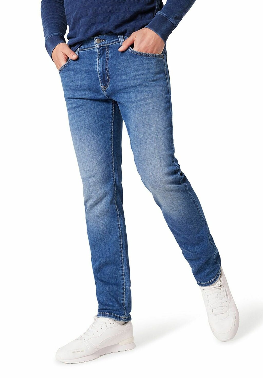 

Джинсы облегающего кроя Pioneer Authentic Jeans, синий