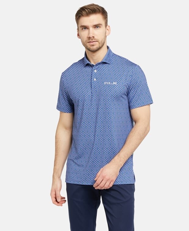 

Функциональная рубашка-поло Ralph Lauren, темно-синий