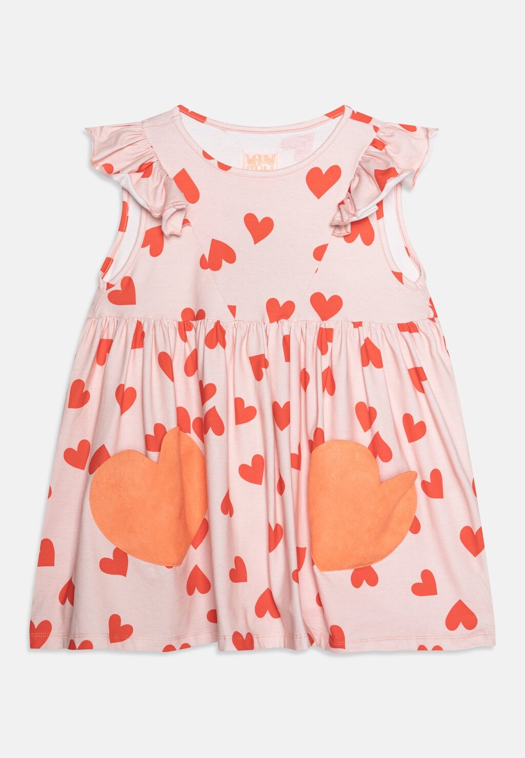 

Платье из джерси CLEMENTINE LOVELY DRESS WAUW CAPOW by Bangbang Copenhagen, цвет soft pink