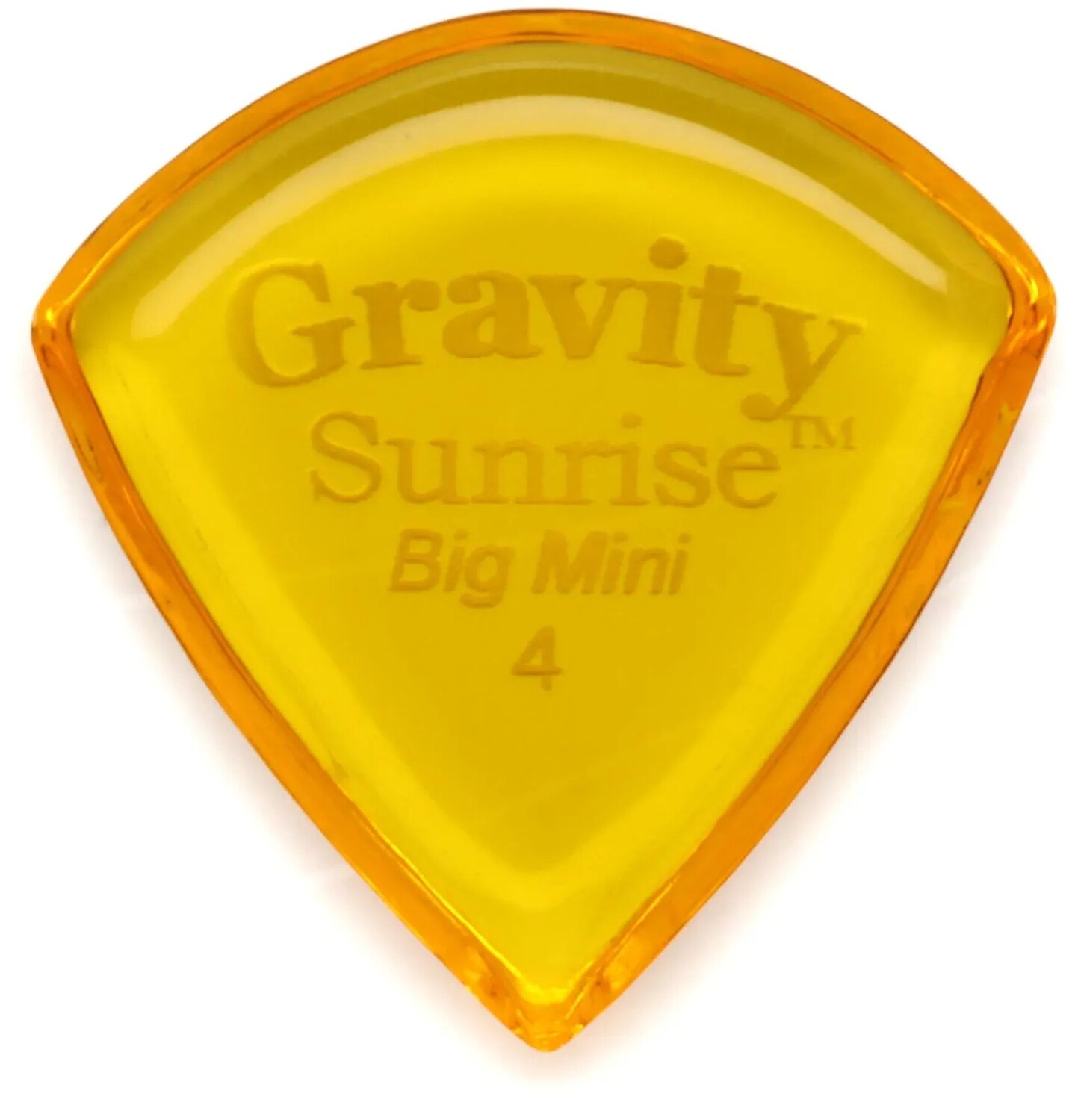 

Gravity Picks Sunrise — Big Mini, 4 мм, полированный