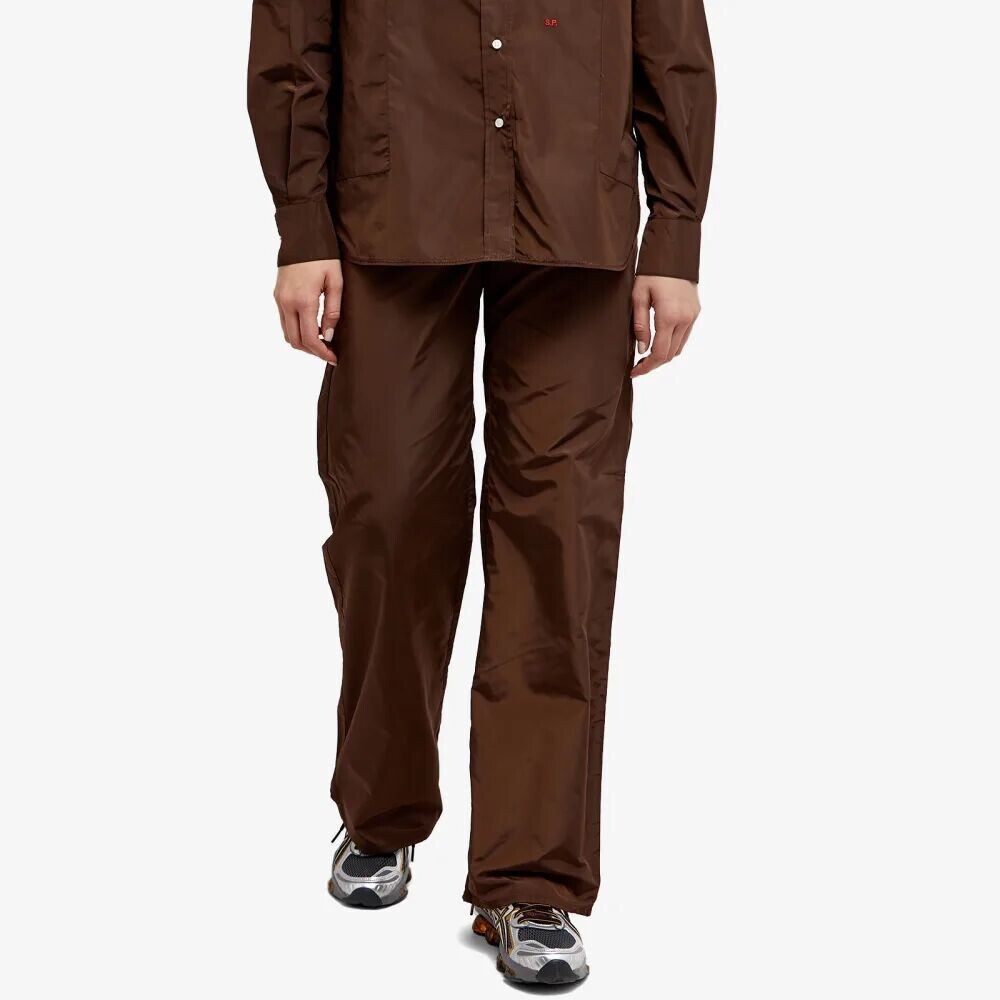 

Saks Potts Серые брюки, коричневый