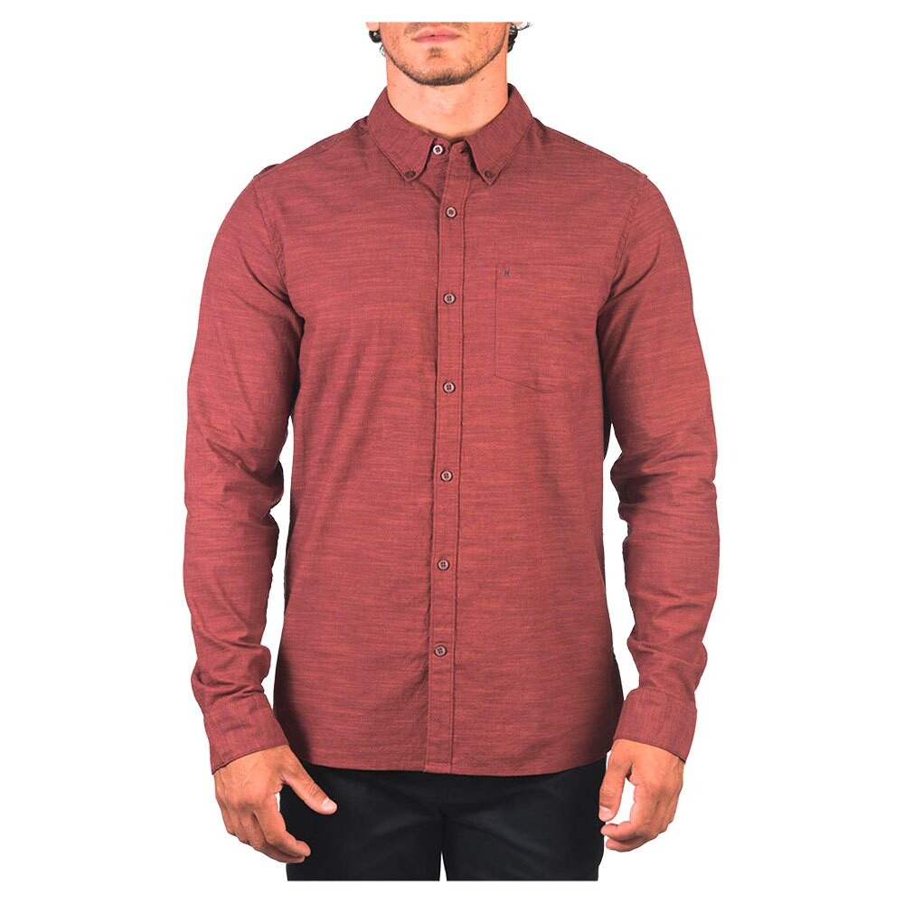 

Рубашка с длинным рукавом Hurley One&Only Woven 2.0, красный