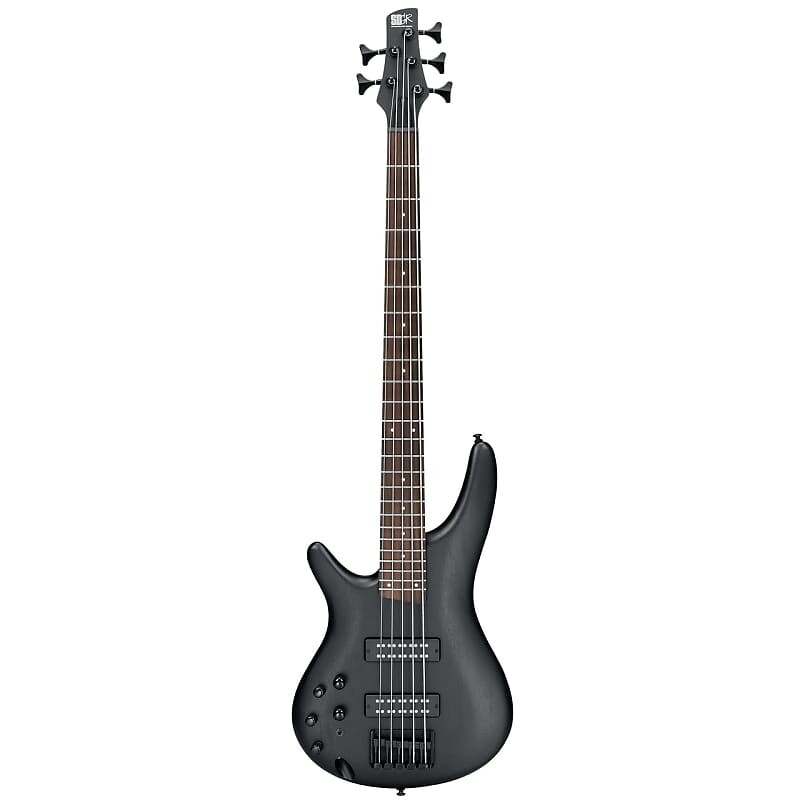 

Басс гитара Ibanez Standard SR305EBL 5-String Left-Handed Bass Guitar - Weathered Black