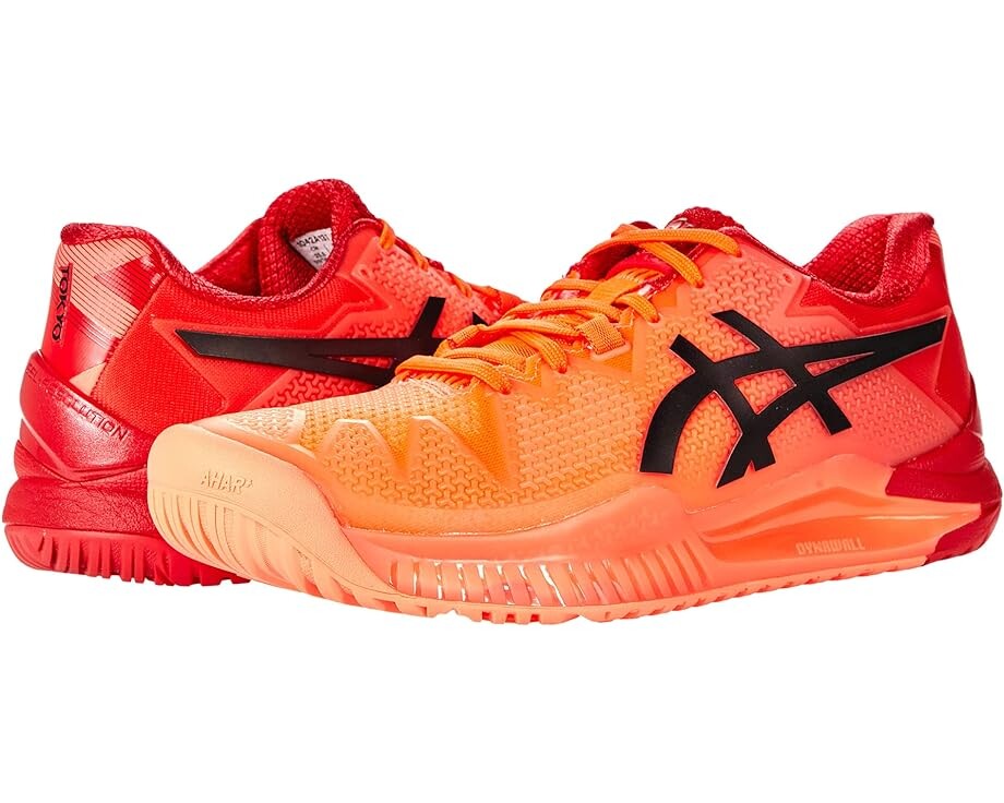 

Кроссовки ASICS Gel-Resolution 8, цвет Sunrise Red/Eclipse Black