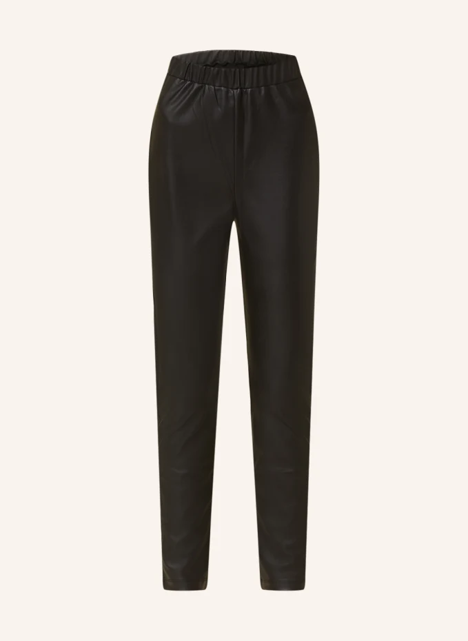 

Леггинсы zefir под кожу Maxmara Leisure, черный