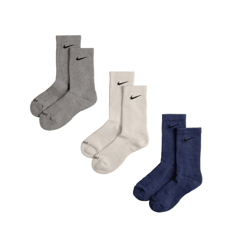 

Носки Everyday Cushioned Crew Socks 3 Pack Plus Nike, цвет multicolor