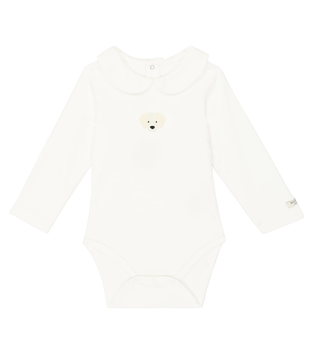 

Хлопковое боди Baby Davo Donsje, белый