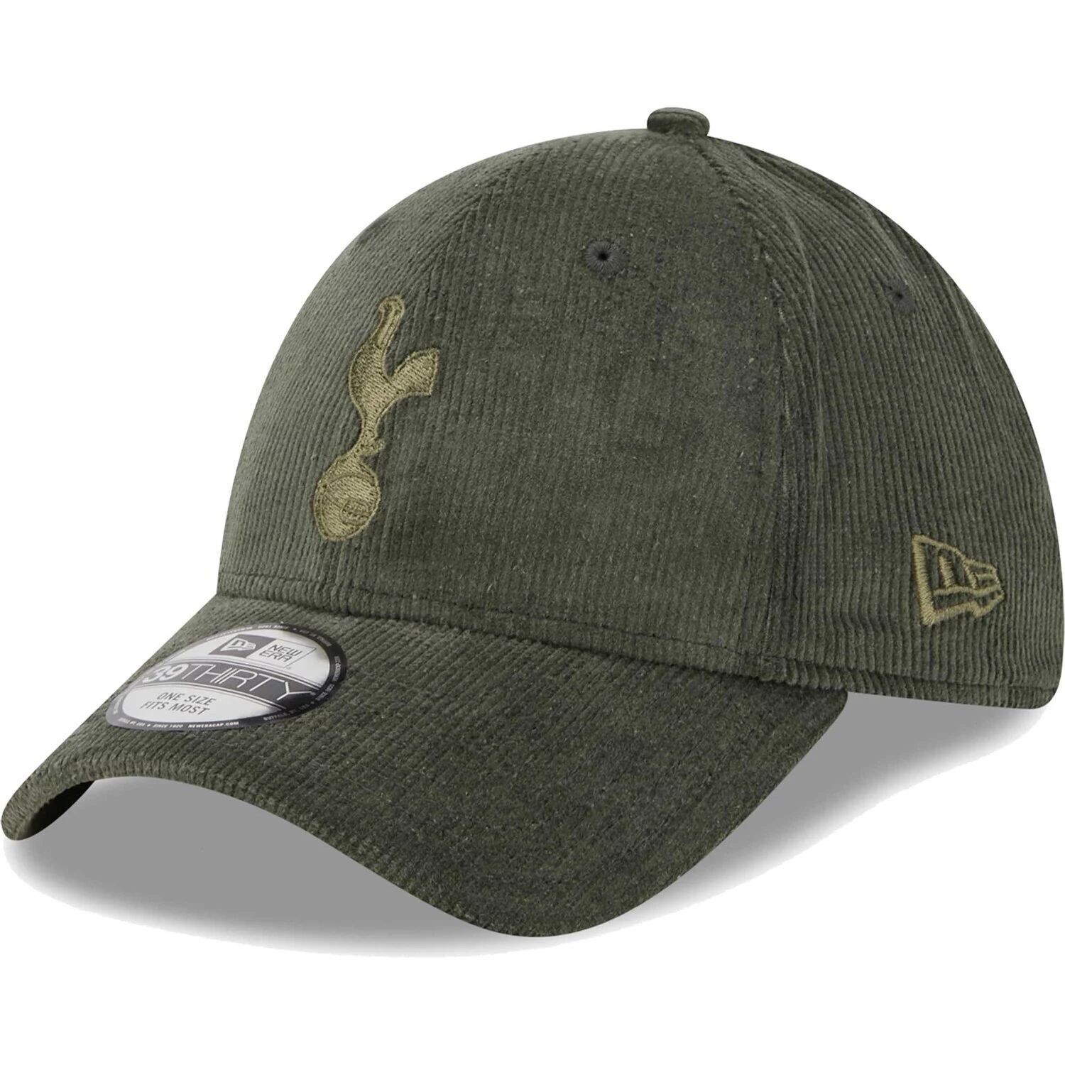 

Мужская вельветовая кепка New Era Olive Tottenham Hotspur 39THIRTY Flex.