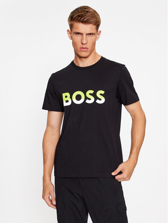 

Футболка стандартного кроя Boss, черный