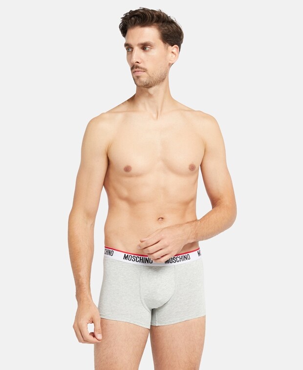 

Шорты-боксеры, 2 шт. Moschino Underwear, серый