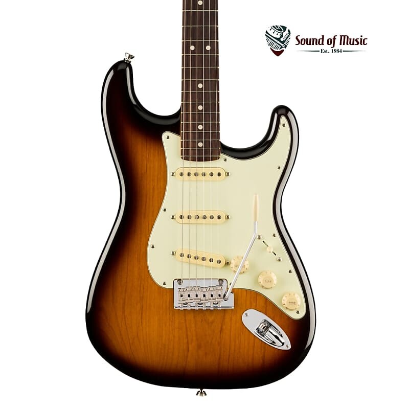 

Электрогитара Fender American Professional II Stratocaster, Rosewood Fingerboard W/Case - 70th Anniversary 2-Color Sunburst