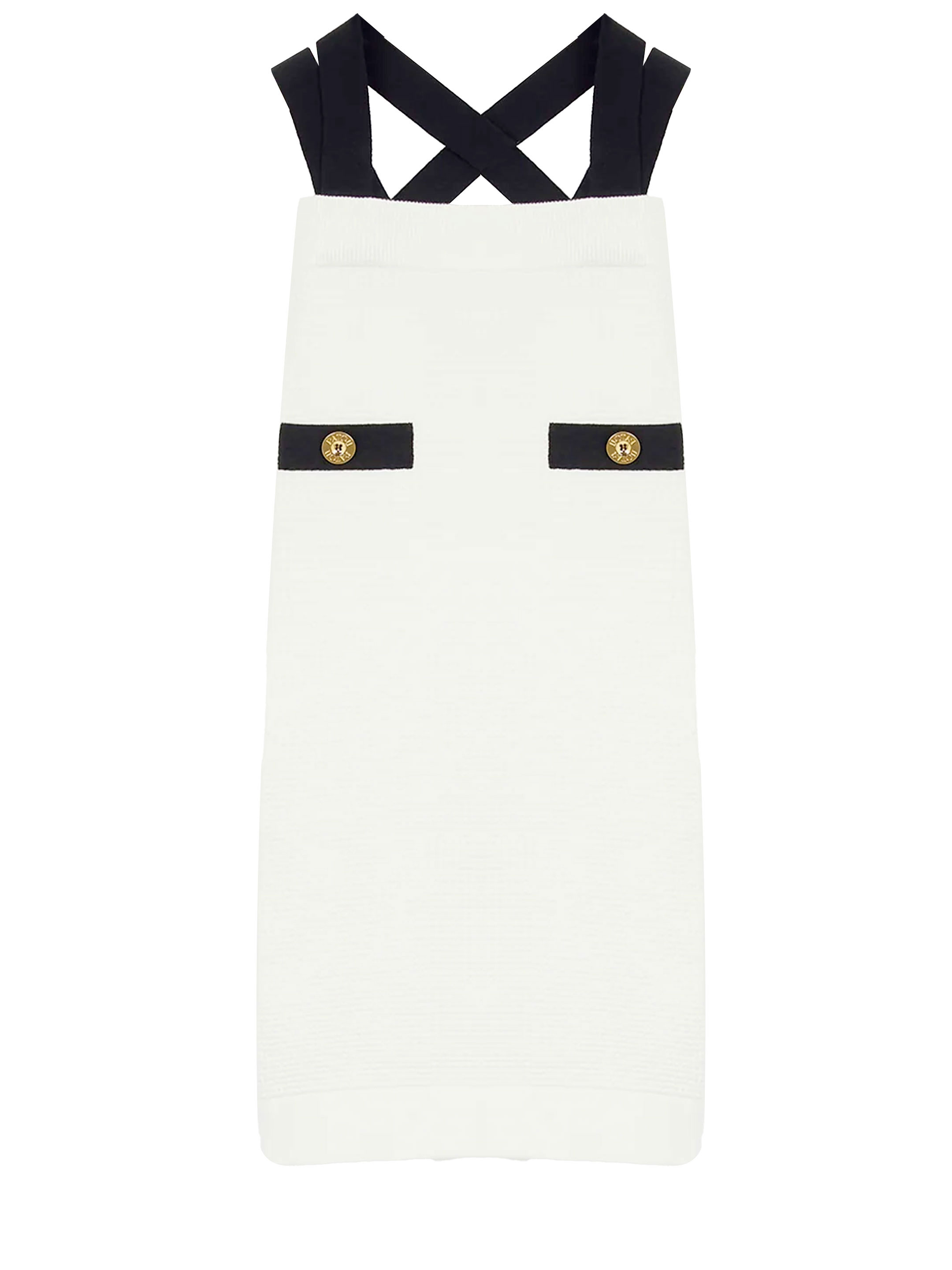 Платье Patou 3D knit, белый
