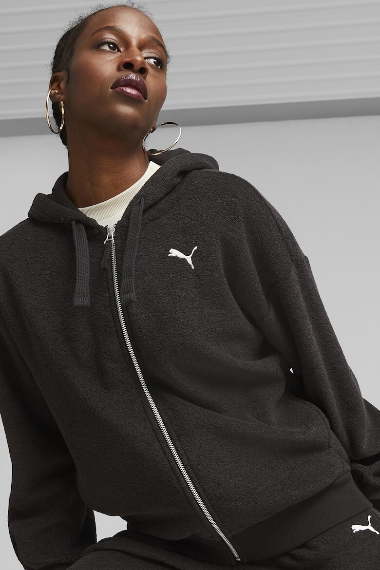 

Зимняя толстовка свободного кроя Puma, черный