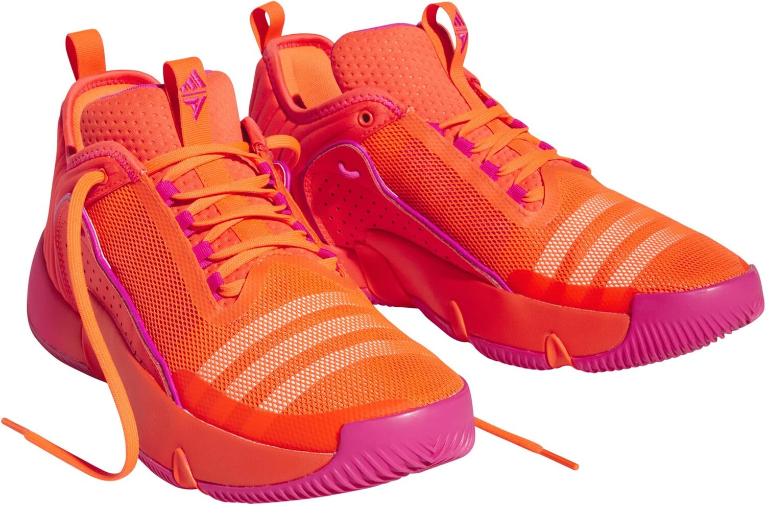 

Кроссовки Trae Unlimited adidas, цвет Solar Red/Cloud White/Team Shock Pink 2
