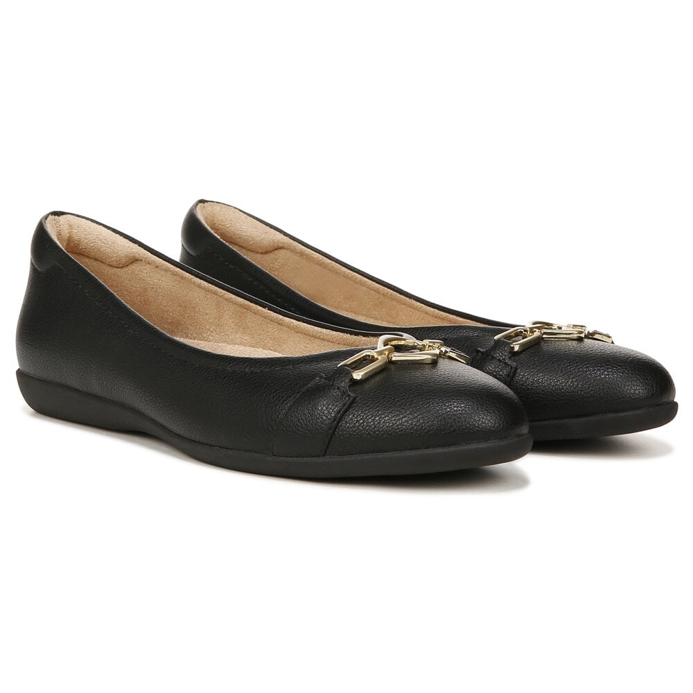 

Женские балетки Vivienne 2, средние/широкие Naturalizer, черный